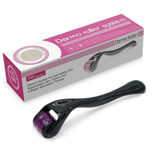540 Derma Roller Micro Needle For Face & Skin Care – Microneedling Therapy For Rejuvenation & Hair Growth